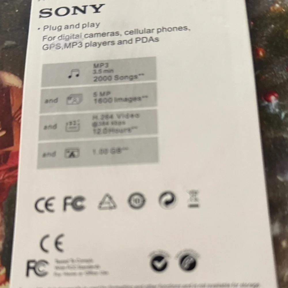 Sony High-Speed MicroSD Card with Adapter - Black and Gold